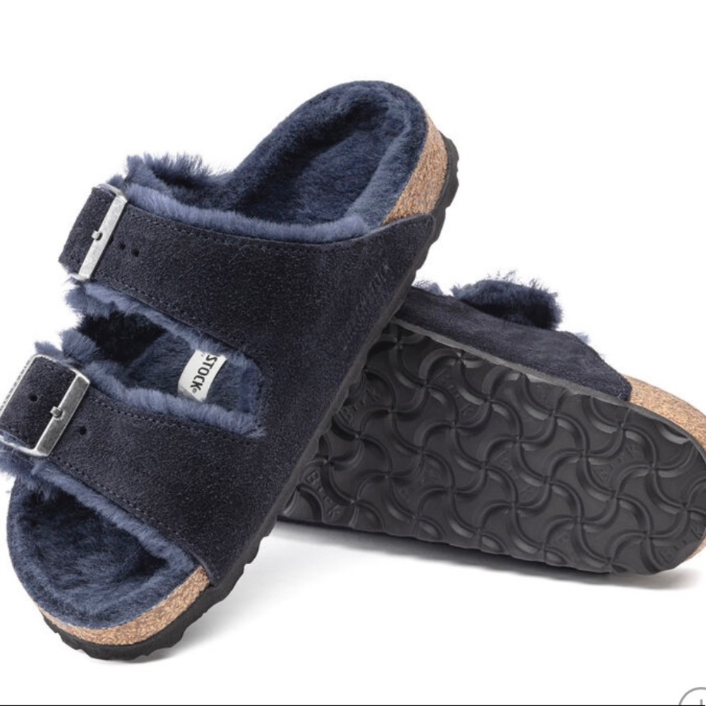 Birkenstock “Arizona” Shearling